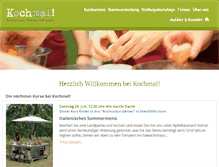 Tablet Screenshot of kochmal-berlin.de